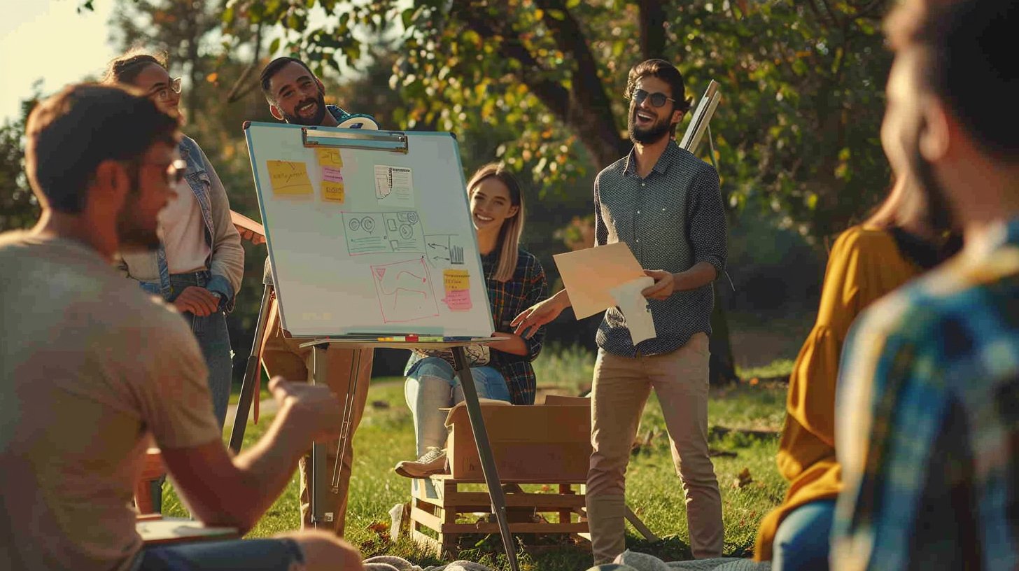 andrej888_A_photorealistic_scene_of_a_small_diverse_team_outd_e043fa29-bd6b-4442-80f0-b679b417a8d6_2
